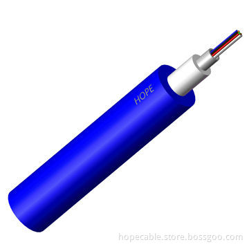 Non-metal Central Tight Tube Out Cable, Multimode G.651a1, b1, single-mode G.652 (A, B, C)G.655